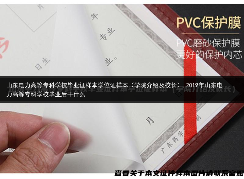 山东电力高等专科学校毕业证样本学位证样本（学院介绍及校长）,2019年山东电力高等专科学校毕业后干什···